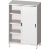 Skladová skříň posuvné dveře 1100x600x1800 mm | STALGAST, 981606110 inox