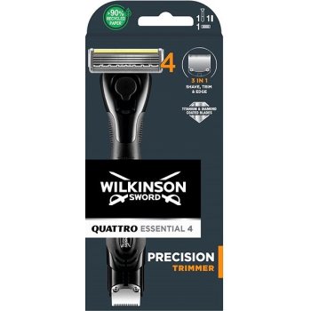 Wilkinson Quattro Essential Precision Trimmer + 1 ks hlavice