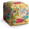 Sablio Taburet Dinosauři 5 - 40x40x40 cm