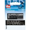 PRYM Nášivka štítok Raw Denim/Day, nažehľovacia, čierna