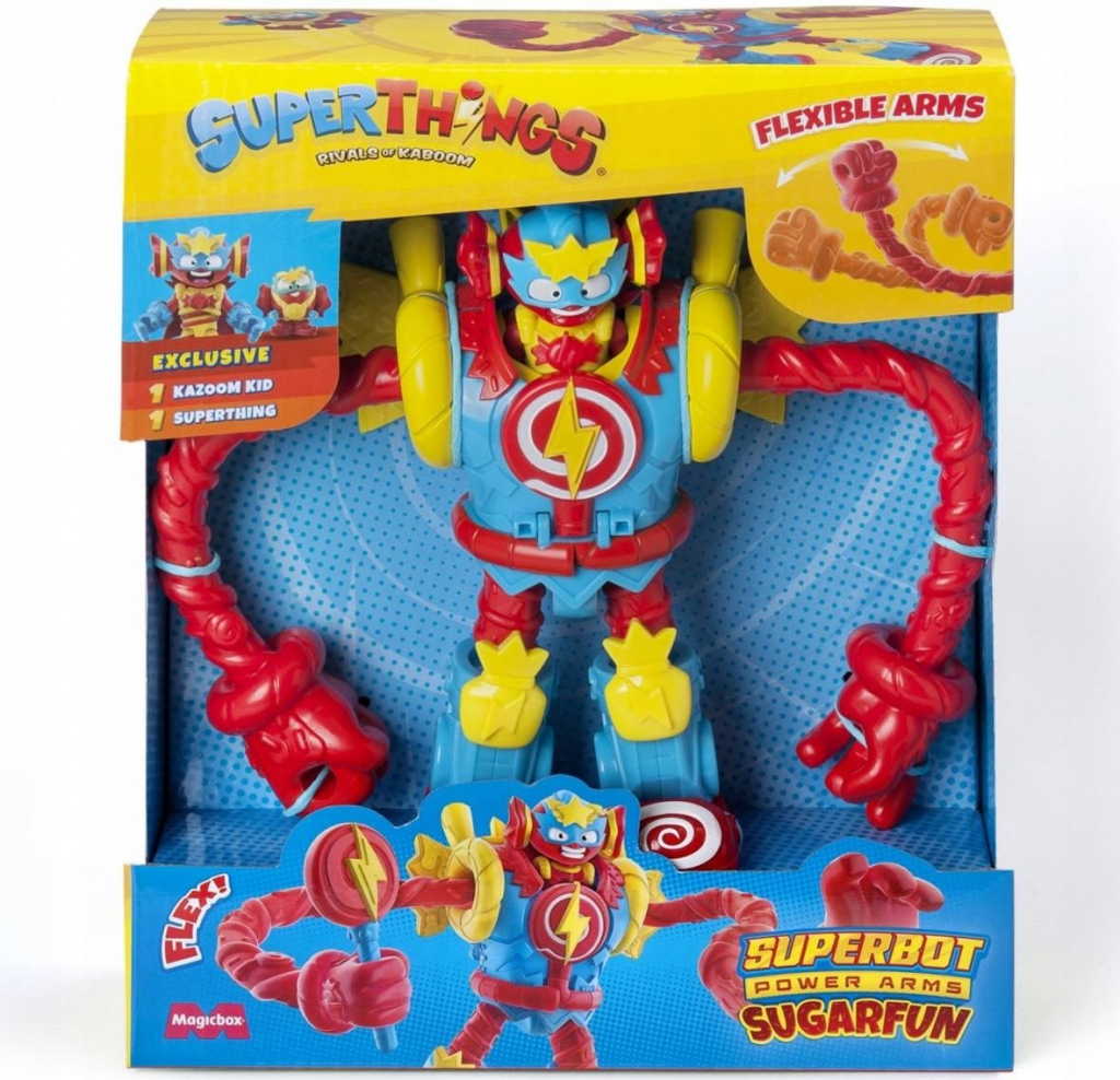 Magic Box Super veci Zings Superbot Sugarfun Power Arms