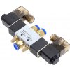 Elektrický solenoid 5/2 4V220-08 24V DC