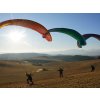 Tandem paragliding