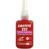 LOCTITE 222 50 ml LOCTITE lepidlo na zajišťování šroubů nízkopevnostní, pro stavěcí šrouby, pro části z hliníku nebo mosazi
