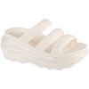 Crocs Papuče Classic Mega Crush Tripe Strap Biela