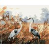 zuty Zuty - Maľovanie Podľa Čísel - Jesenné Krajina S Žeriavy, 40X50 Cm, Plátno (8596530135203)