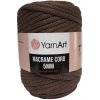 YarnArt Macrame Cord 5 MM Tmavo hnedá 769
