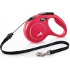 Flexi New Classic lanko M 5 m max. 20 kg červené