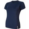 SENSOR COOLMAX TECH dámske tričko kr.rukáv deep blue Veľkosť: M