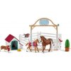 Schleich Hosťujúce kone, Hannah s fenkou Ruby
