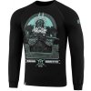 Mikina M-Tac Odin Mystery Raglan - čierna, M