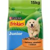 Friskies Junior granule pre šteňatá kuracie s mlékem, zelenina 15 kg