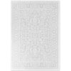 NORTHRUGS , Kusový koberec Duet Kona 106249 White/Gray - na von aj na doma, 120x170, šedá, chodba / predsieň