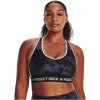 Dámska športová podprsenka s výstužou Under Armour PJT RCK CRSSBK BRA PRINT W čierna 1374640-001 - XS