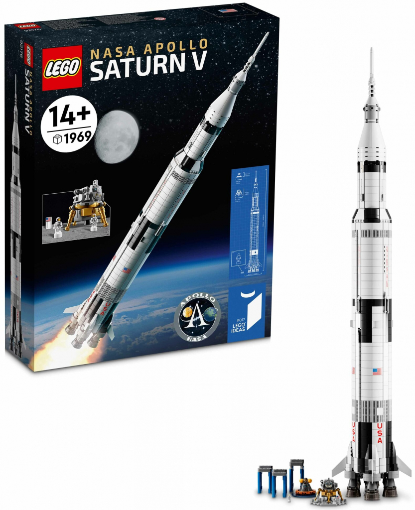 LEGO® Ideas 92176 NASA Apollo Saturn V od 250 € - Heureka.sk