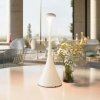 Sigor Stolová LED lampa Nudrop batéria, IP54, snehobiela - 4540301