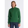 MIKINA GANT SACKER RIB HALF ZIP FOREST GREEN