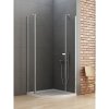 New Trendy K-0416 NEW SOLEO štvrťkruhový sprchový kút 90 x 90 cm chróm