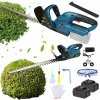 Akumulátorové elektrické nožnice na živý plot Bavaria Garden 52 cm, 21 V