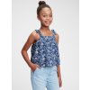 GAP 681098-00 dětský top floral modrá