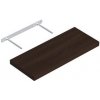 DOMAX Polica samonosná wenge 595x235 mm FS60/25
