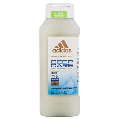 Adidas Deep Care New Clean & Hydrating pečující sprchový gel 250 ml pro ženy