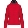 KARIBAN VINTAGE DOWN JACKET K6111 / Dámska zimná bunda - red XS
