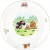 Talíř dětský mělký, Thun, Krteček a šnek, 21 cm