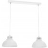 Luminex | Luster na lanku SVEN 2xE27/15W/230V biela | LU9076