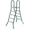 Schodíky do bazéna CF 122 cm - nerezová oceľ