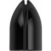 Krúžky na násadky L-Style Shell Lock Ring plastové, priesvitné čierne, 6ks