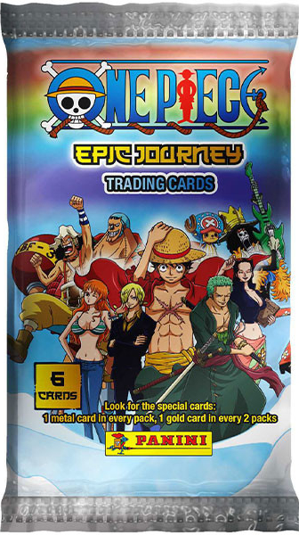 Panini Books One Piece Epic Journey Trading Cards Booster