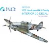 Hurricane Mk.II family 3D-Printed & coloured Interior on decal paper (Arma Hobby)