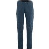 Pánske nohavice Fjällräven Abisko Hybrid Trail Trs M Veľkosť: L / Farba: tmavomodrá