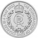 Royal Mint Strieborná minca Britannia Charles III Korunovácia 2023 1 Oz