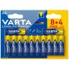 Varta Longlife Power Alkaline Mignon Batéria AA B8+4 (VLLPAAB8+4)