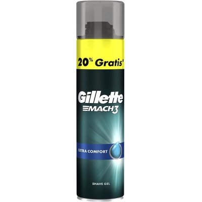 GILLETTE Mach3 Extra Comfort Pánsky gél na holenie 240 ml