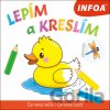 Lepím a kreslím - Červený sešit / Červený zošit - INFOA