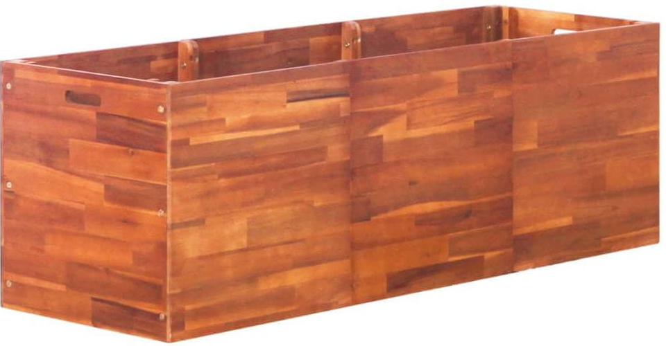 Petromila vidaXL Vyvýšený záhon, akáciové drevo 150x50x50 cm