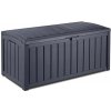 KETER GLENWOOD 390L Záhradný úložný box 128 x 65 x 61 cm, grafit 17193522
