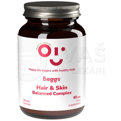 Beggs Hair & Skin Balanced Complex 90 kapsúl