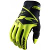 KENNY Cyklistické rukavice BRAVE NEON YELLOW 8