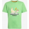 Chlapčenské tričko adidas TERREX Minecraft Tee - semi lucid lime