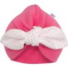 Dievčenská čiapočka turban New Baby For Girls dots