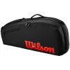 Taška na rakety Wilson Clash V3 3PK Racquet Bag Black/Infrared