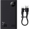 Baseus Adaman 2 Powerbank s digitálnym displejom 20000mAh 30W čierny PPAD050101 - Power bank