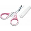 NUK Detské zdravotné nožnice s krytom Farba: Ružové