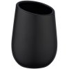 Wenko | WENKO 23651800 - Pohárik na zubné kefky BADI 8x11 cm čierny | WE0021