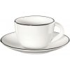 ASA Selection Šálka na espreso s tanierikom Á TABLE NOIRE 70 ml