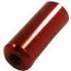 Koncovka bowdenu 4.0mm Alhonga CNC červená 20ks